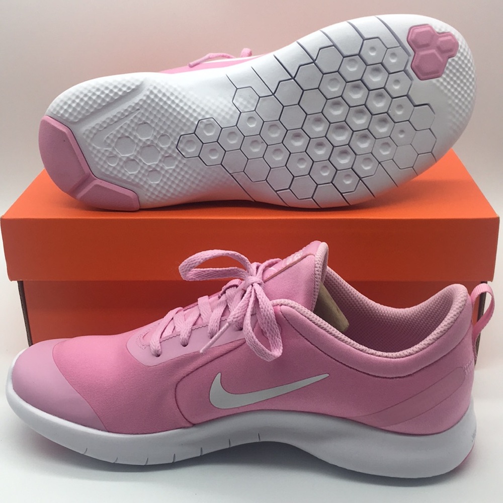 NIKE FLEX EXPERIENCE RN 8 (GS) pink rise/whit-pink - Picture 7 of 16